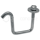 Halter 60 x 60 mm für Sämaschine - Nachbau