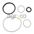 Kit de joints réducteur de roue pour téléscopique MERLO 42077 adaptable