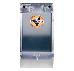 Mangeoire pour lapin en métal 23 x 11 x 13 cm - CHICK'A