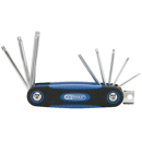 Jeu de 8 clés mâles TORX sur monture- KS TOOLS