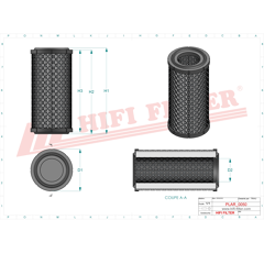 Filtre à air adaptable HIFI FILTER SA16206