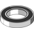 Roulement rainuré à billes pour KVERNELAND 10747 adaptable