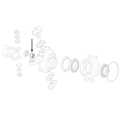 Joint pour tracteur CASE IH 053966R1 adaptable