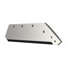 Soc carbure Droit à pointe boulonnée 18" pour charrue KVERNELAND 73080 adaptable