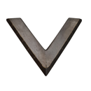 Estrella de plástico para escardadora de dedos Ø 290 mm roja - KULT