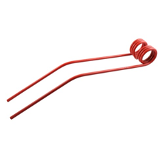 Diente 523 mm para rastrillo hilerador CLAAS 953629.0 adaptable- BlackSteel©