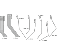 Kit de 24 peignes pour semoir AMAZONE 201934 adaptable - Blacksteel©