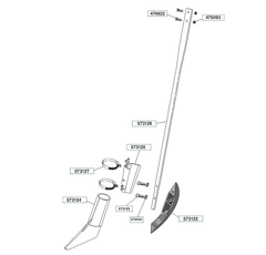 Gülle-Schleppschuh BOMECH 95089 Nachbau