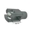 Gabelkopf verzinkt 71752/M6x24 