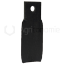 Couteau droit pour broyeur 345x80mm HYMACH adaptable 