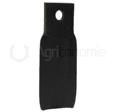 Couteau droit pour broyeur 345x80mm HYMACH adaptable 