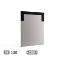 Grattoir carbure TOUTES MARQUES 130x100 mm adaptable