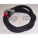 Tuyau hydraulique avec raccords pour téléscopique MANITOU 252060 adaptable