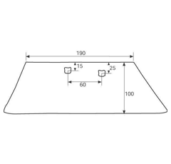 Vorschälschar rechts SD-18 Pflug RABE 27150501 - Nachbau