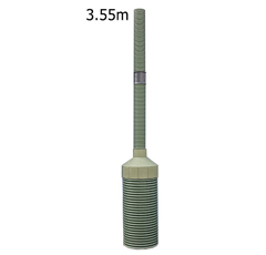 Extension de tube 1 m non perforée avec connecteur - POLYCOOL