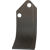 Lame gauche pour Fraise/Rotavator KUHN 51921500 adaptable 
