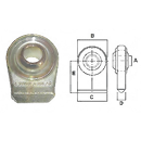 Rotule à souder Ø 37 mm pour tracteur adaptable