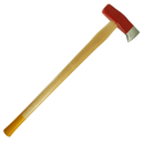 Merlin forgé 3 kg rouge - manche frêne