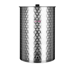 Cuve inox fond plat et capacité variable