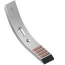 Soc chisel AGRICARB 400 mm pour cultivateur adaptable