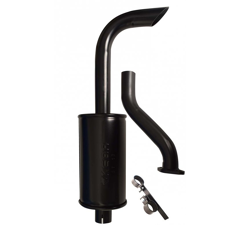 Pot d'échappement pour tracteur DEUTZ-FAHR 154042055 adaptable