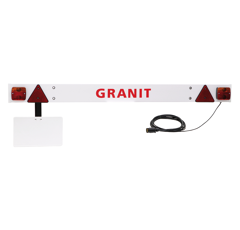 Rampe d'éclairage plastique câble 8,5 m adaptable