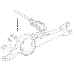 Be- und Entlüftungsschraube Traktor CASE IH 02303612 - 1966149C2 - 2303612 Nachbau