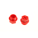 Verschlussstopfen PVC  mit Aussengewinde M 24x1.5 V-ST 24x1.5 AG VST2415AG  