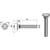 Pflugschraube 7/16"x76 - Bourgault - Nachbau