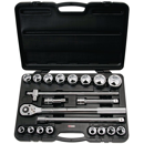 Coffret de 21 douilles et accessoires 3/4" | KS TOOLS