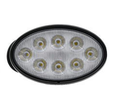 Phare de travail Ovale 8 LED 10-30V  4400 lumens