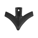 Soc à ailettes 305 x 8 mm pour déchaumeur adaptable - Blacksteel©