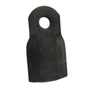 Couteau droit pour broyeur 115x50mm M.E.A.A.T. adaptable - Blacksteel©