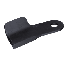 Schlegelmesser rechts 300 x 100 x 10 mm für Mulcher SPEARHEAD 7770760 - Nachbau