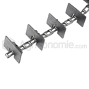 Chaîne d'élévateur 5530 mm pour moissonneuse-batteuse CLAAS adaptable