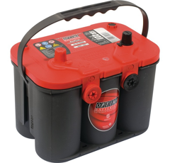 Batterie tracteur 12v 50Ah 815A + à gauche RTU 4,2 L | OPTIMA