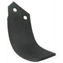 Lame droite courbée 70 x 6 mm pour fraise GOLDONI adaptable - BlackSteel©