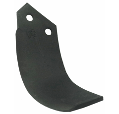 Lame droite courbée 70 x 6 mm pour fraise GOLDONI adaptable - BlackSteel©