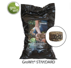 GroWit Pflanztablette Standard - Wasserspeicher mit Düngerspender