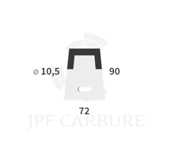 Grattoir carbure LEMKEN 3492009 adaptable