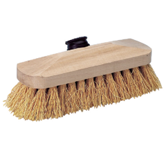 Brosse lave-pont en bois 215 x 60 mm chiendent