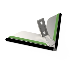 Aileron avec plaquettes carbure et rechargement HORSCH 60009058 adaptable