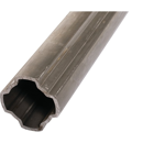 Tube quadrilobe sft interieur 46,9x4,5 mm - lg 1000 mm | BONDIOLI