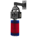 Brosse à vaches rouge / bleu - HAPPYCOW