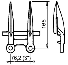 Doppelfinger CLAAS 676235.3