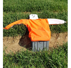 Effaroucheur épouvantail visuel et sonore gonflable avec batterie | SQUARE GUARD