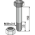 Schraube M20x2,5 x 150 für Mulcher WILLIBALD Nachbau  