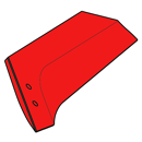 Wechselspitzenschar - links A51908070R Maschio Original