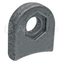 Abrazadera de fijación 50 x 18,5 mm para triturador adaptable