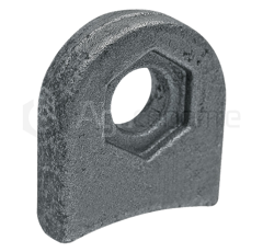 Bride de fixation 50 x 18,5 mm pour broyeur adaptable